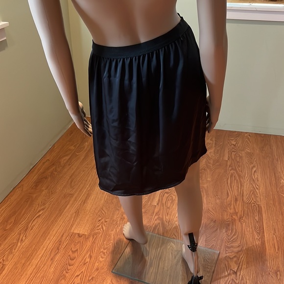 La Haine Black Polyester Slip Made In Italy Size L - Picture 4 of 8